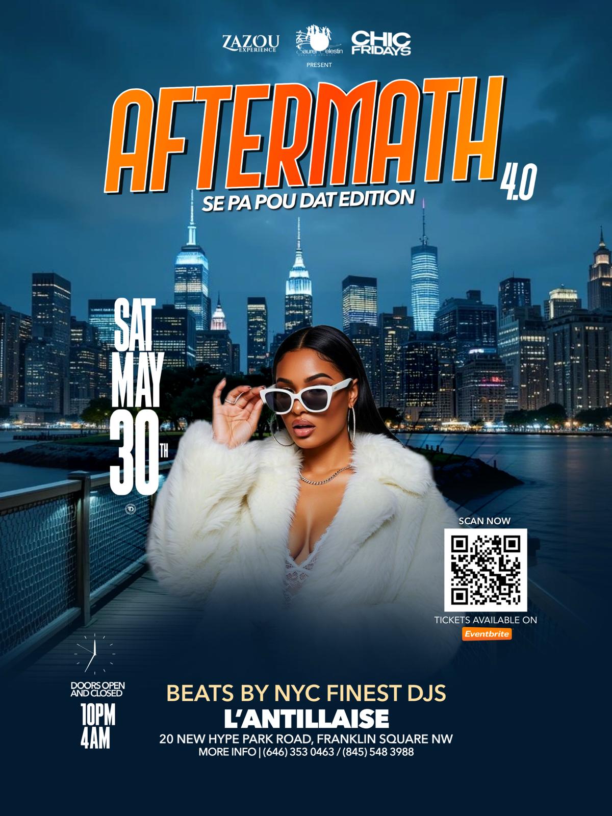 Aftermath 4.0 — Sat May 30, NYC