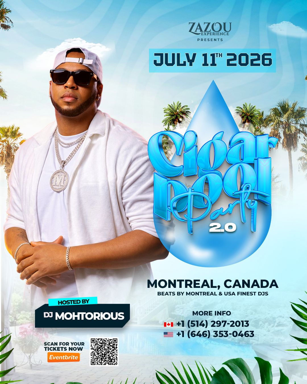 Mansion Cigar Pool Party 2.0, Montreal
